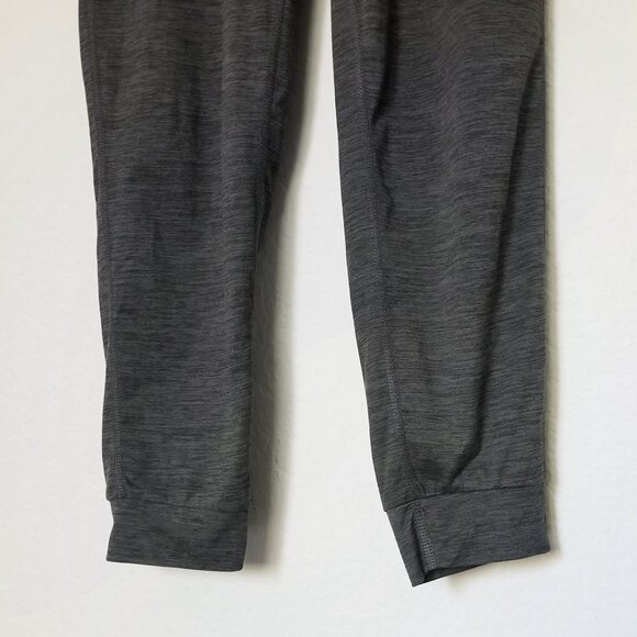 Vuori All Day Jumpsuit Charcoal Heather Short Sleeve V-Neck One Piece XS Gray - Picture 11 of 14